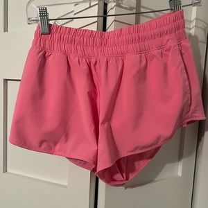 Aerie Offline Running Shorts (Pink)